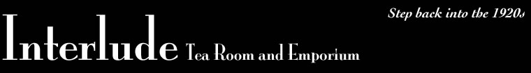 Interlude Tea Room and Emporium Banner